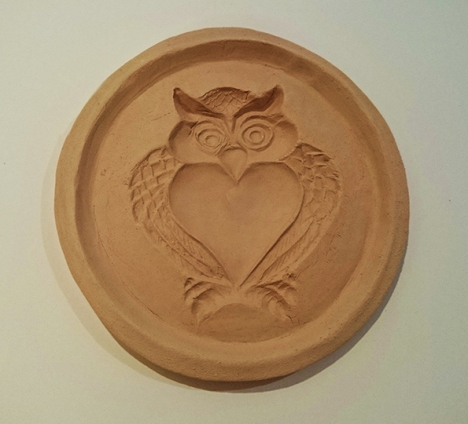 Halloween Owl Stoneware Cookie Mold from ZANDA PANDA